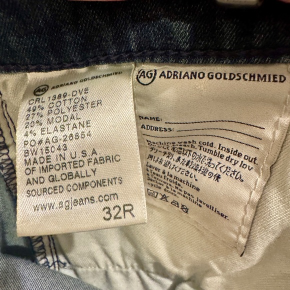 EUC AG Adriano Goldschmied The Legging ankle super skinny in Diver, size 32 - Picture 7 of 8